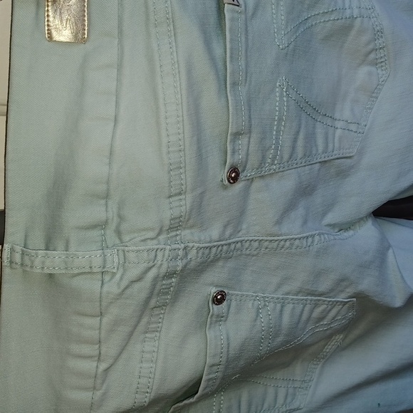 😀3/$12 7 Seven Jeans mint Green sz4 - Picture 7 of 12